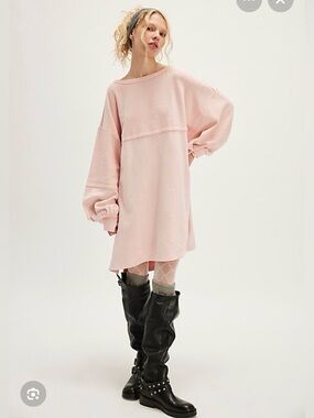 We The Free Coastal Solid - Women's Oversized Tunic SZ- LARGE NWT